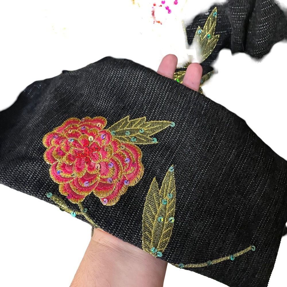 Indigo Moon Butterfly Embellished Sequins jacket - Picture 2 of 10